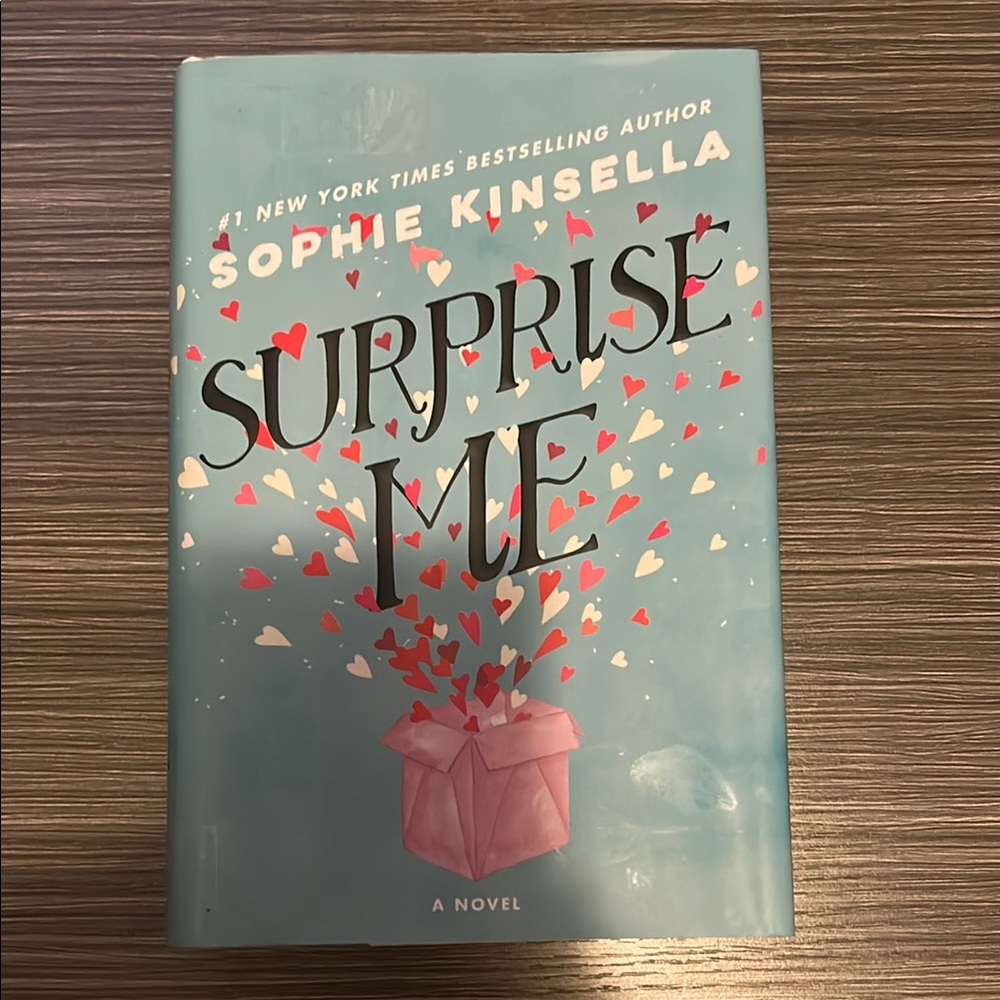 'Surprise Me' Novel - Blue Cover